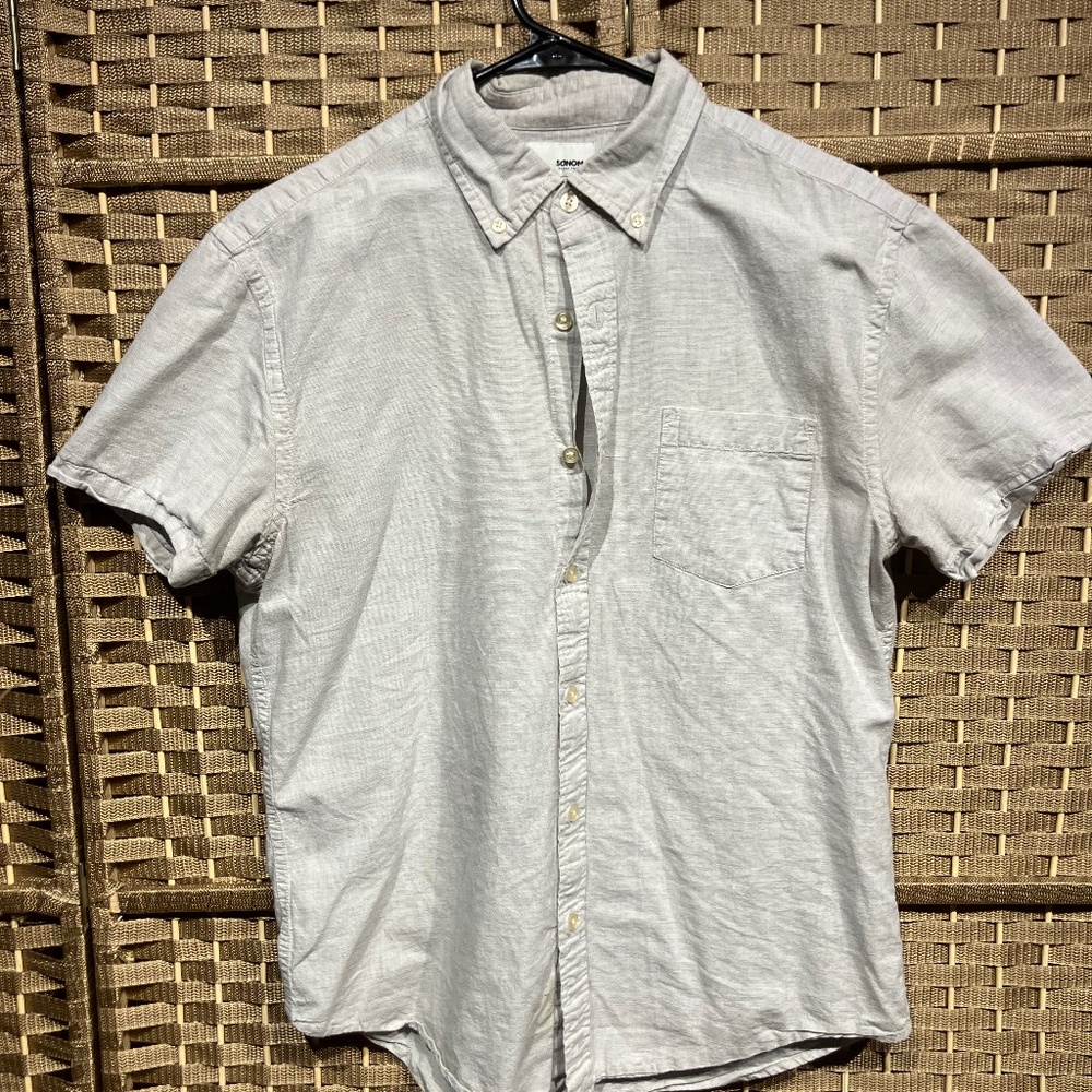 Medium Tan Sonoma Button Down